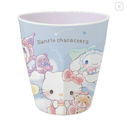 Japan Sanrio × Obakenu Melamine Tumbler - Characters / Toddler Baby - 1