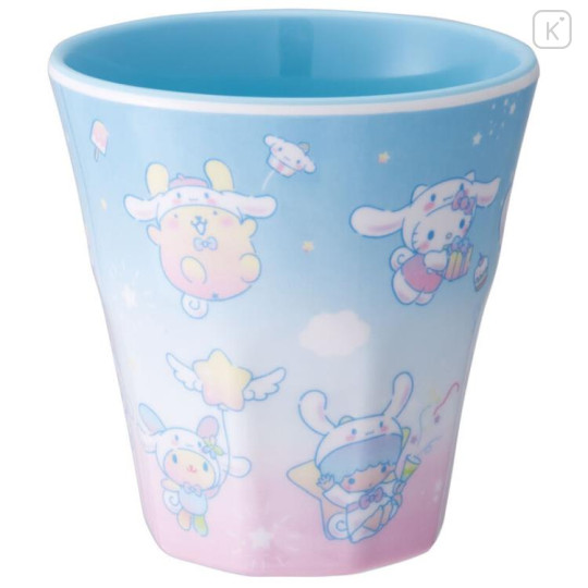 Japan Sanrio Melamine Tumbler - Cinnamoroll / Sky 20th Anniversary - 2