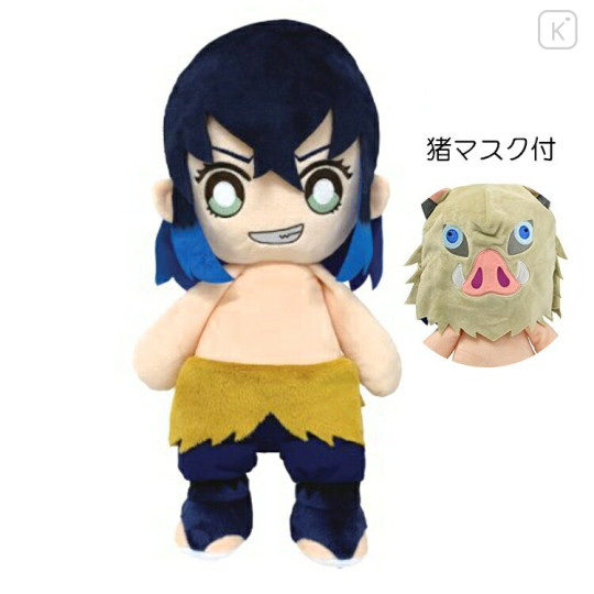 Japan Demon Slayer Mascot Felt Plush (L) - Inosuke Hashibira - 1