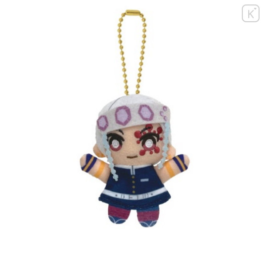 Japan Demon Slayer Ballchain Mascot Felt Plush (XS) - Hashira : Uzui Tengen - 1