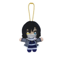 Japan Demon Slayer Ballchain Mascot Felt Plush (XS) - Hashira / Obanai Iguro