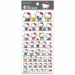 Japan Sanrio 4 Size Sticker - Hello Kitty & Family v2