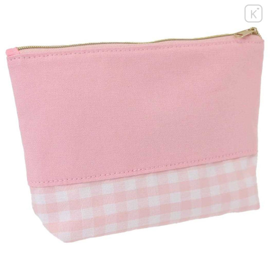 Japan Sanrio Embroidery Pouch - My Melody / Gingham - 2