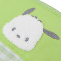 Japan Sanrio Embroidery Pouch - Pochacco / Gingham - 4