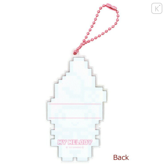 Japan Sanrio Acrylic Name Tag - My Melody : Pixel Art - 2