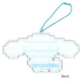 Japan Sanrio Acrylic Name Tag - Cinnamoroll : Pixel Art - 2
