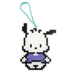 Japan Sanrio Acrylic Name Tag - Pochacco : Pixel Art