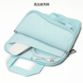 Japan Sanrio 13.3 inch Laptop Bag Tablet Case - Cinnamoroll / Blue Green - 3