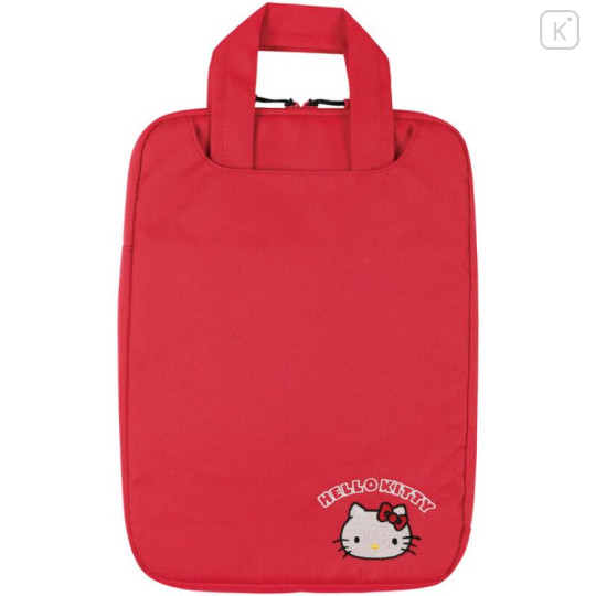 Japan Sanrio 13.3 inch Laptop Bag Tablet Case - Hello Kitty / Red - 1