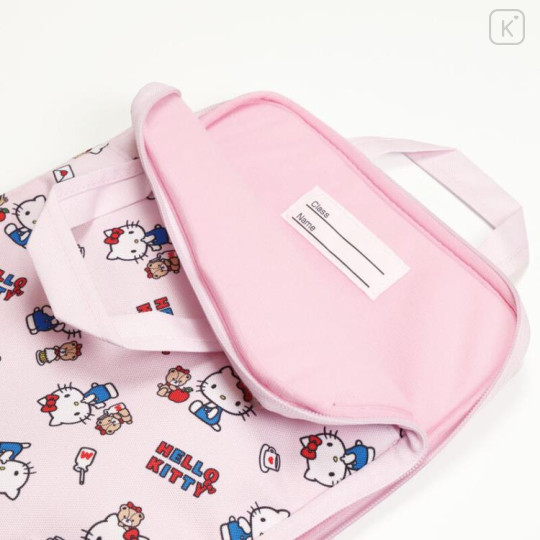 Japan Sanrio 13 inch Laptop Bag Tablet Case - Hello Kitty & Tiny Chum / Pink - 3