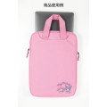 Japan Sanrio 13.3 inch Laptop Bag Tablet Case - Kuromi & My Melody / Pink - 4