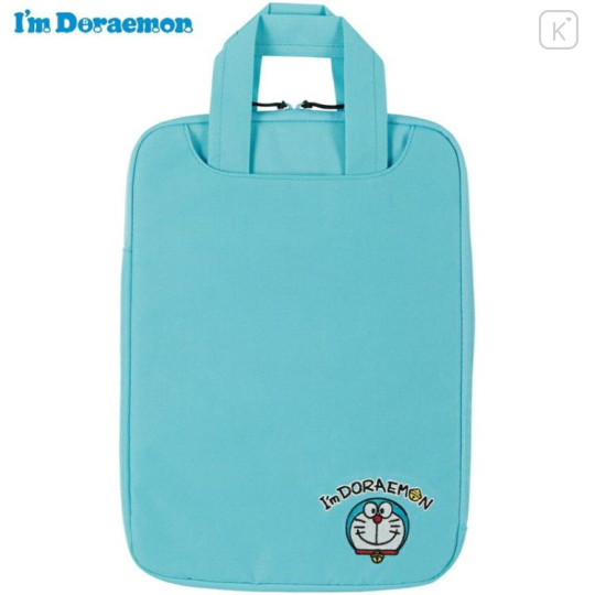 Japan Doraemon 13.3 inch Laptop Bag Tablet Case - I'm Doraemon / Blue Green - 1