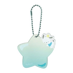 Japan Sanrio Acrylic Name Tag Keychain - Pochacco : Clear Star