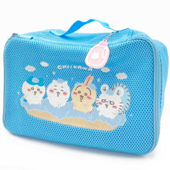 Japan Chiikawa Laundry Net Mesh Pouch - Hachiware & Rabbit & Momonga & Chiikawa