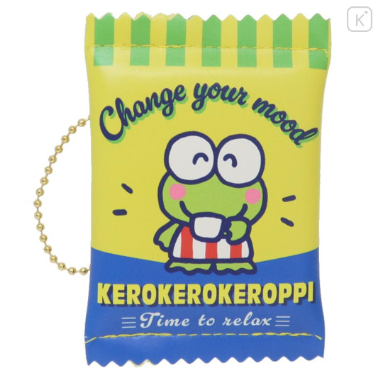 Japan Sanrio Mini Flat Pouch - Keroppi / Retro - 1