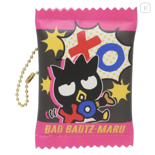 Japan Sanrio Mini Flat Pouch - Bad Badtz-maru / Retro - 1