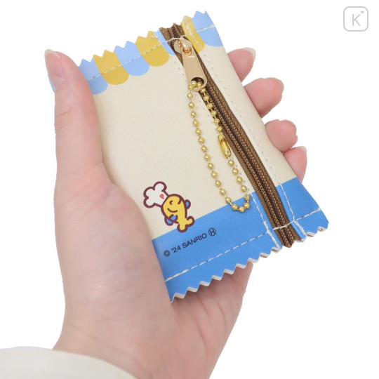 Japan Sanrio Mini Flat Pouch - Pekkle / Retro - 2