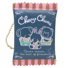 Japan Sanrio Mini Flat Pouch - Cheery Chums / Retro