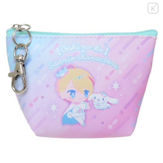 Japan Sanrio × Oshinoko Triangular Mini Pouch - Cinnamoroll - 1