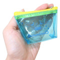 Japan Sanrio Clear Triangular Mini Pouch - Cinnamoroll / Little Angel - 2