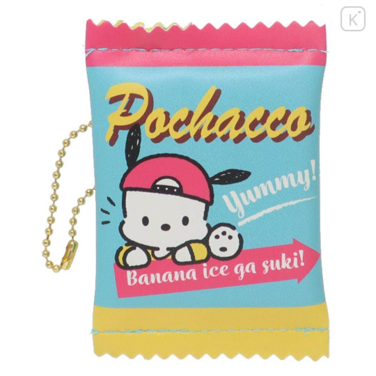 Japan Sanrio Mini Flat Pouch - Pochacco / Retro - 1