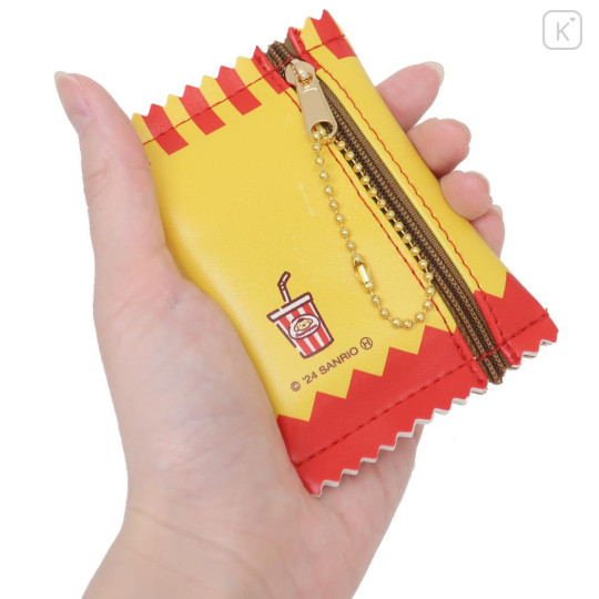 Japan Sanrio Mini Flat Pouch - Pompompurin / Retro - 2