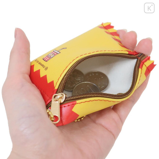 Japan Sanrio Mini Flat Pouch - Pompompurin / Retro - 3