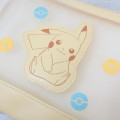 Japan Pokemon Flat Pouch - Pikachu / Mesh Pastel - 4