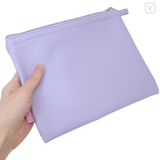 Japan Pokemon Flat Pouch - Gengar / Mesh Pastel - 2