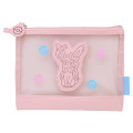 Japan Pokemon Flat Pouch - Sylveon / Mesh Pastel - 1