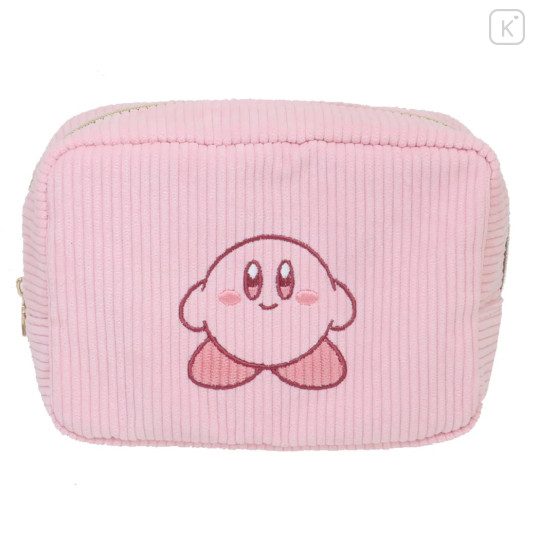 Japan Kirby Pouch - Kirby's Dream Land Smile / Pink - 1