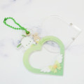 Japan Sanrio Acrylic Photo Keychain - Pochacco / Heart Twinkle Piece - 2