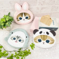 Japan Mofusand Small Pouch & Tissue Case - Cat / Panda - 2