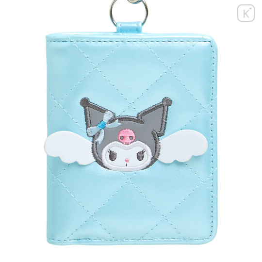 Japan Sanrio Original Bi-fold Card Case - Kuromi / Dreaming Angel 2nd - 2