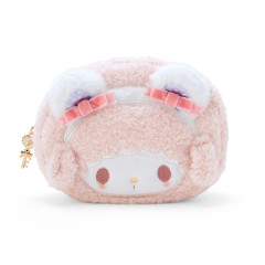 Japan Sanrio Original Face-shaped Pouch - My Sweet Piano / My Little Treasure