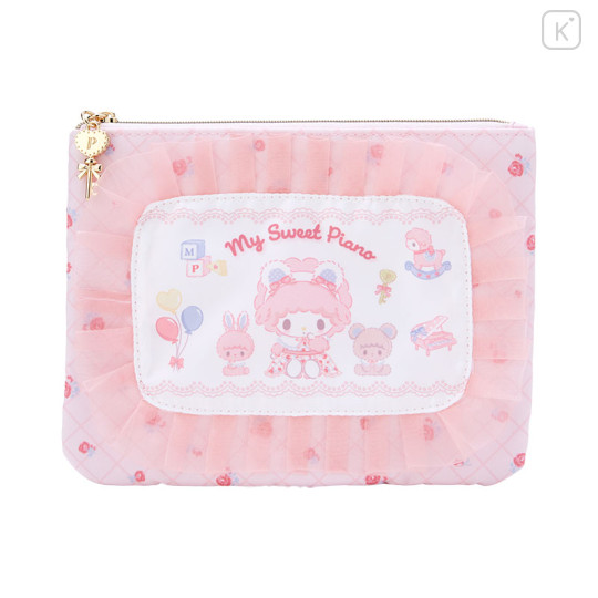 Japan Sanrio Original Flat Pouch - My Sweet Piano / My Little Treasure - 1