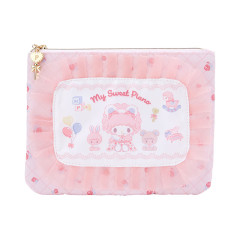 Japan Sanrio Original Flat Pouch - My Sweet Piano / My Little Treasure