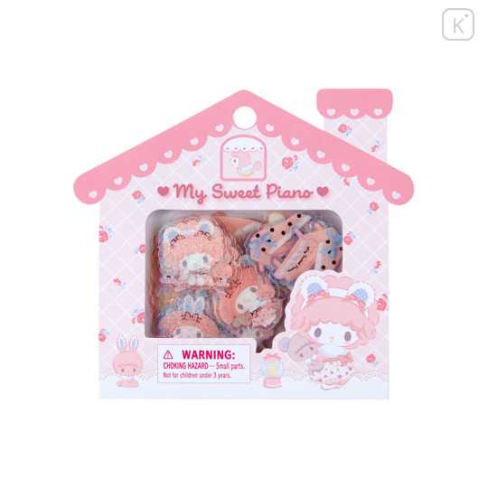 Japan Sanrio Original Sticker Set - My Melody & My Sweet Piano / My Little Treasure - 1