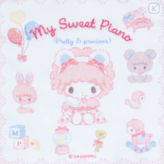 Japan Sanrio Original Petit Towel - My Sweet Piano / My Little Treasure - 2