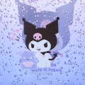 Japan Sanrio Original Clear Tumbler - Kuromi - 4