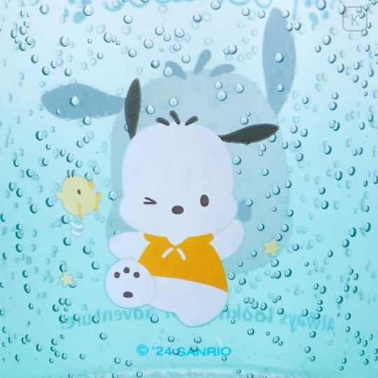 Japan Sanrio Original Clear Tumbler - Pochacco - 4