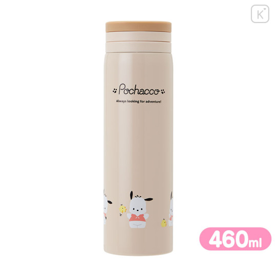 Japan Sanrio Original Stainless Steel Mug Bottle - Pochacco - 1