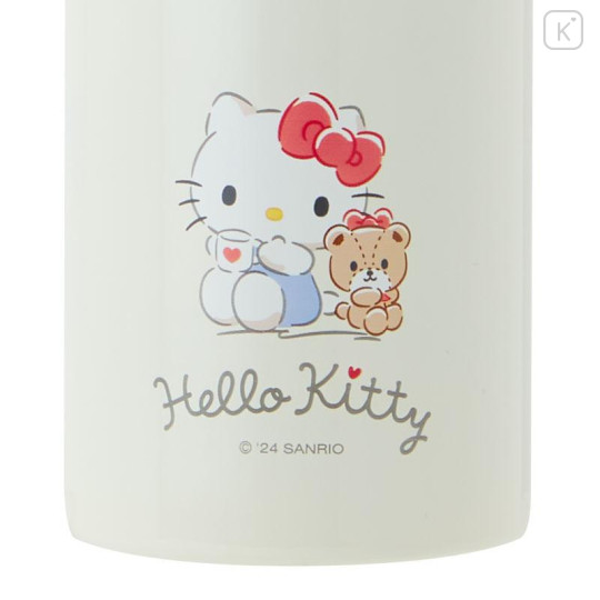 Japan Sanrio Original One Touch Stainless Bottle - Hello Kitty - 4