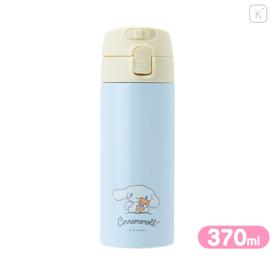 Japan Sanrio Original One Touch Stainless Bottle - Cinnamoroll - 1