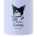 Japan Sanrio Original One Touch Stainless Bottle - Kuromi - 4