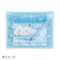 Japan Sanrio Original Clear Flat Folder - Hello Kitty / Glitter - 5