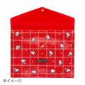 Japan Sanrio Original Clear Flat Folder - My Melody / Glitter - 3