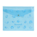 Japan Sanrio Original Clear Flat Folder - Cinnamoroll / Glitter - 2