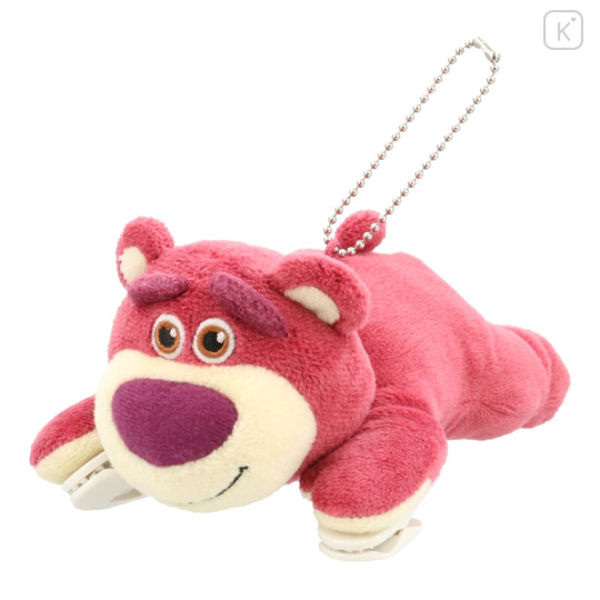 Japan Tokyo Disney Resort Shoulder Plush Toy & Keychain - Lotso Bear - 1