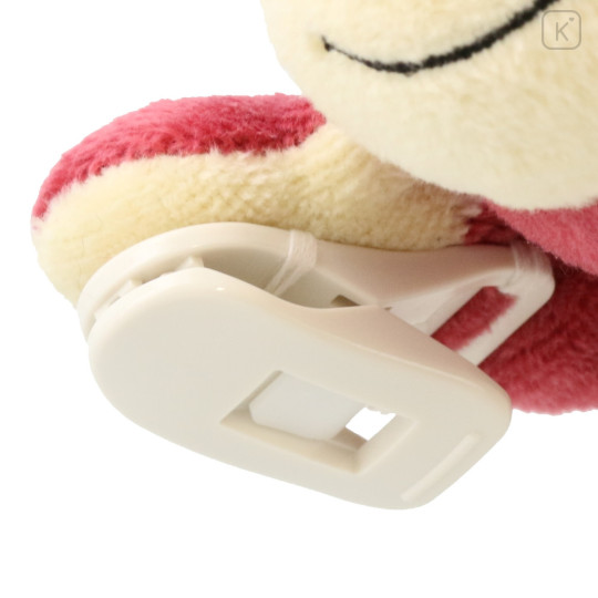 Japan Tokyo Disney Resort Shoulder Plush Toy & Keychain - Lotso Bear - 4